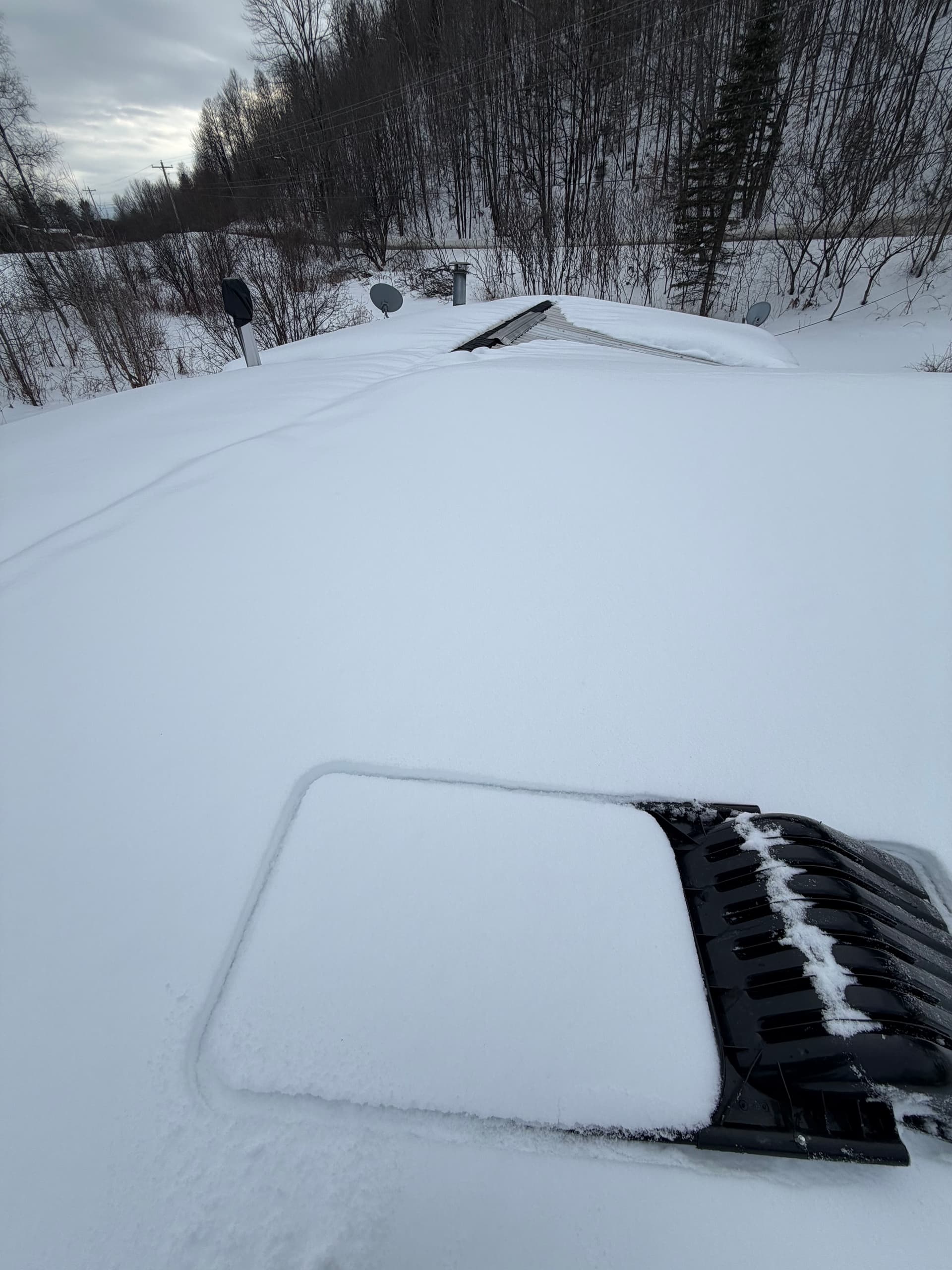 Gallery photos for Clearing the Snow Load in Barre Town and Williamstown VT: Image #3