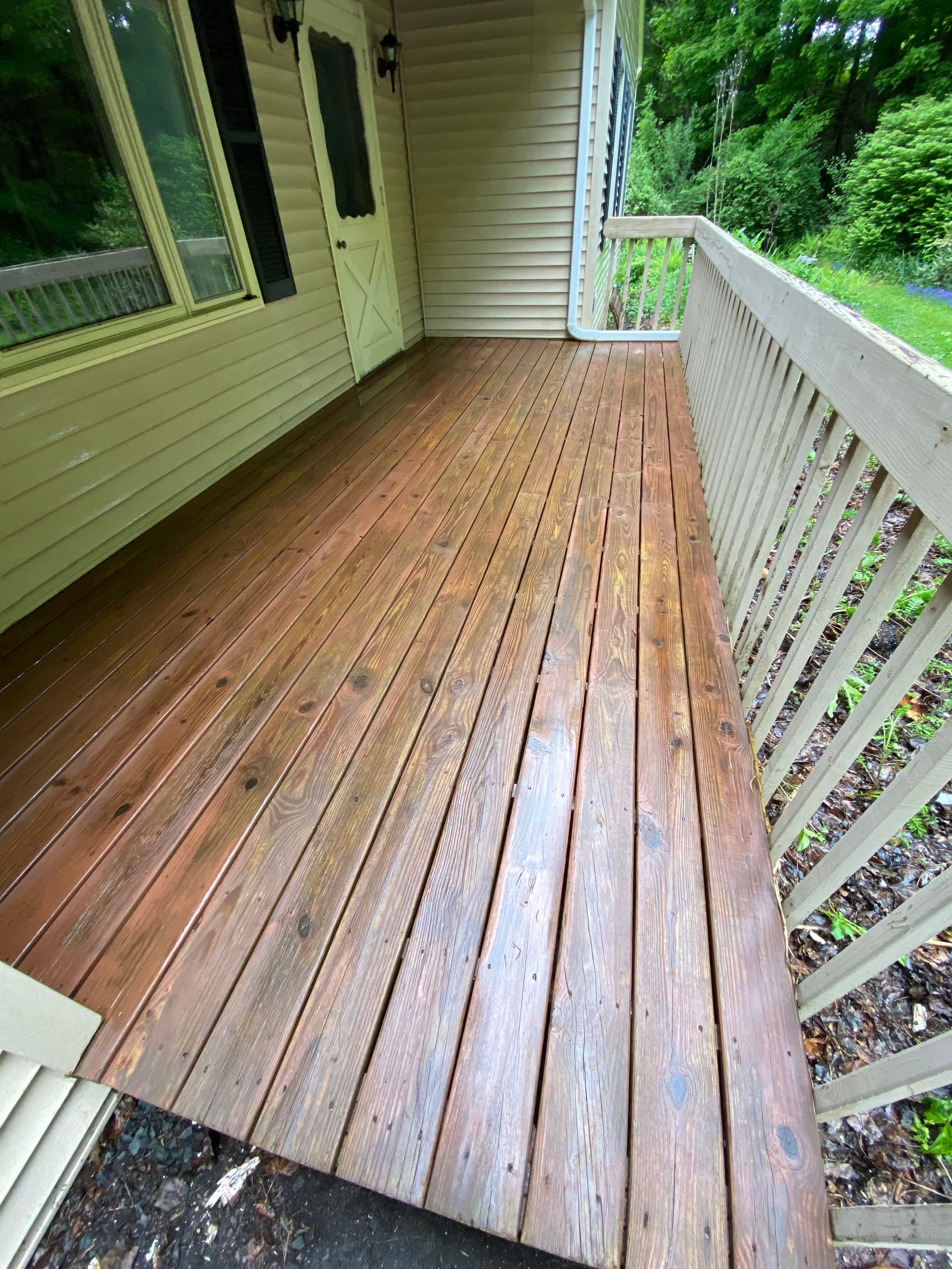 Gallery photos for Deck Makeover in Barre Vermont: Image #1
