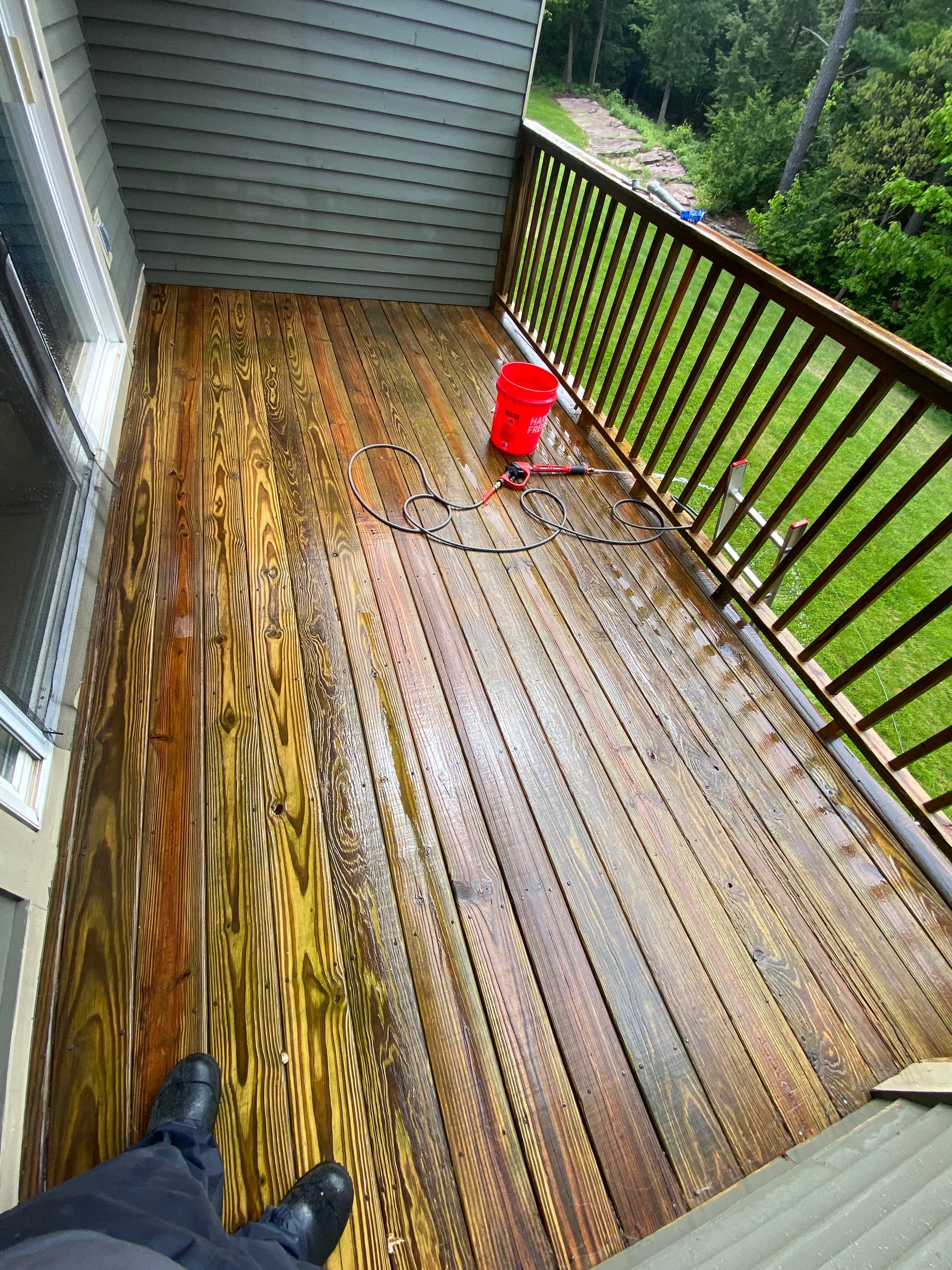 Gallery photos for Deck Cleaning in Burlington VT: Image #1