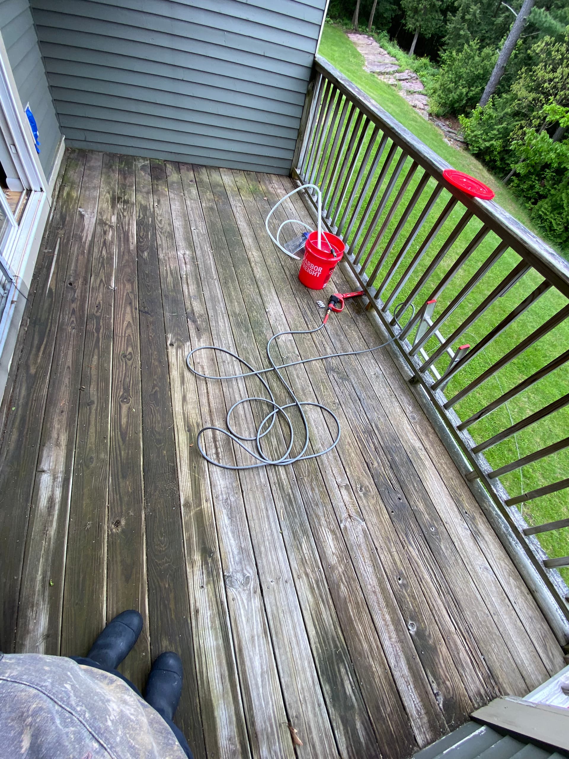 Deck Cleaning in Burlington VT image